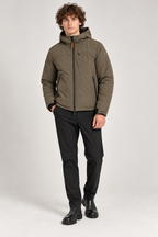 Suns giubbotto uomo tessuto tecnico verde fango GBS73037MILITARY