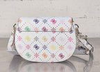 Guess borsa a tracolla HWGM9928200 MUO logato bianco multi