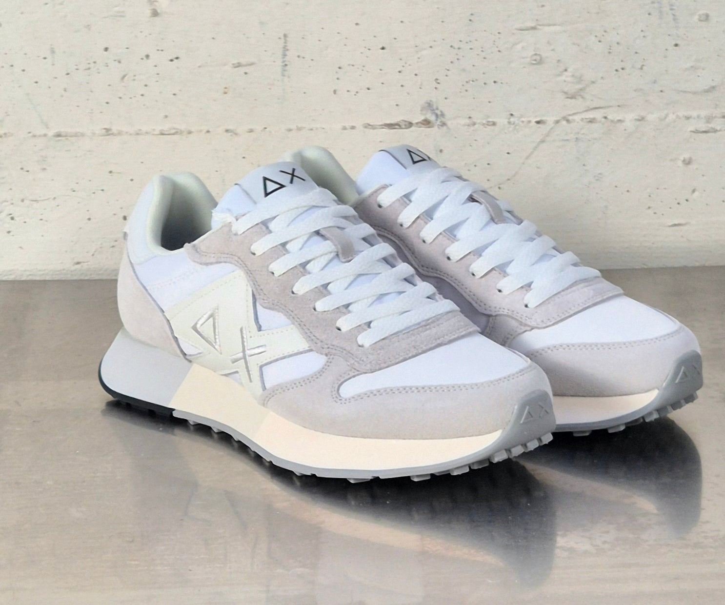 Sun 68 sneaker Jaki 2.0 bicolor bianco/bianco Z36116