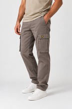 Lyle & Scott pantalone cargo cotone TR2117ITA018 fango