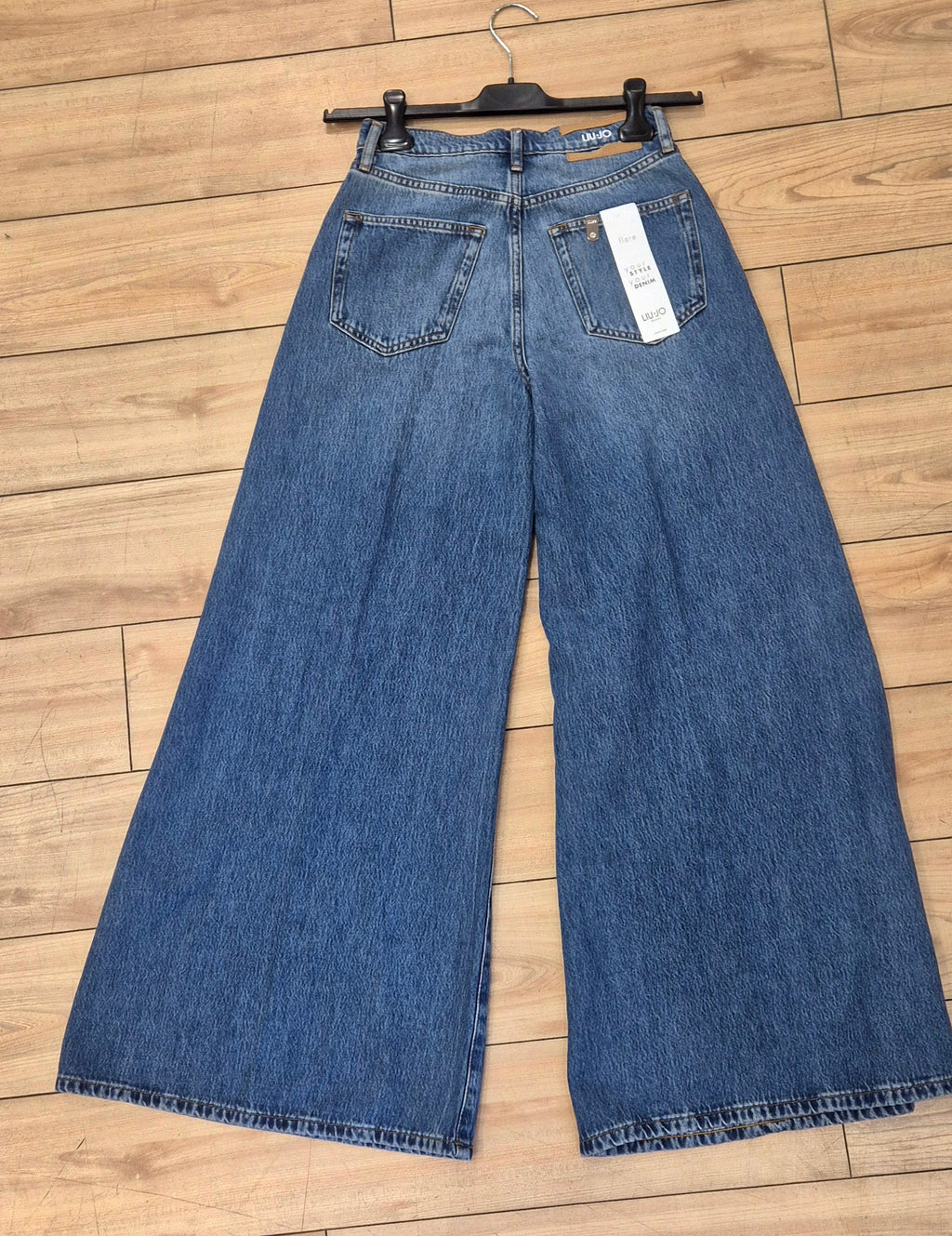 Liu Jo jeans super zampa UA6217D031979010 super flare denim medio