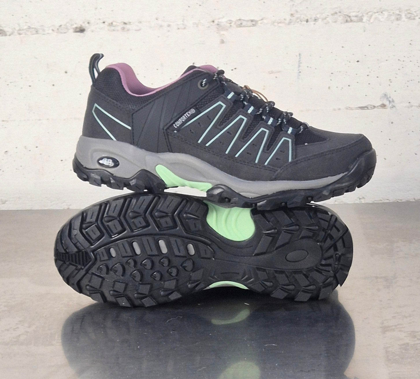 Brutting donna scarpa Mount Pinos low 211483244 grigio/lilla