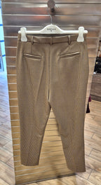 Susy mix pantalone pied de poule cammello PP299T2F252U24