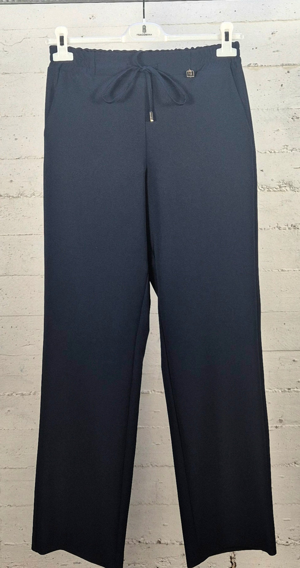 Fracomina pantalone coulisse regular bistretch SV2001W42901 117 blu