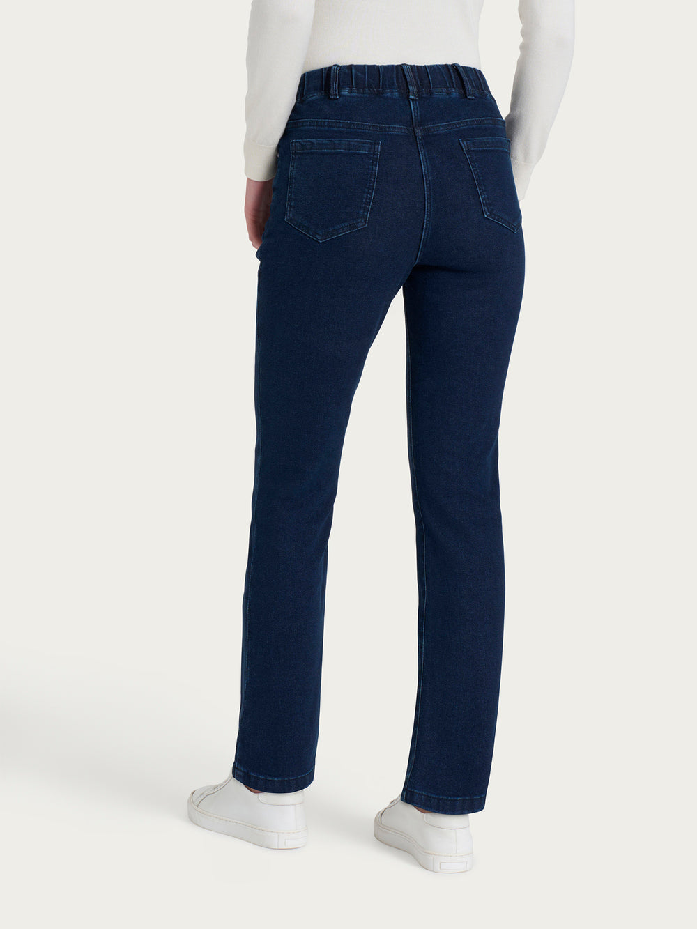 Ragno jeans dritto con elastico DO79PP057 denim blue stretch