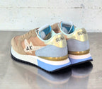 Sun 68 sneaker donna Z3621416 starlight glitter beige