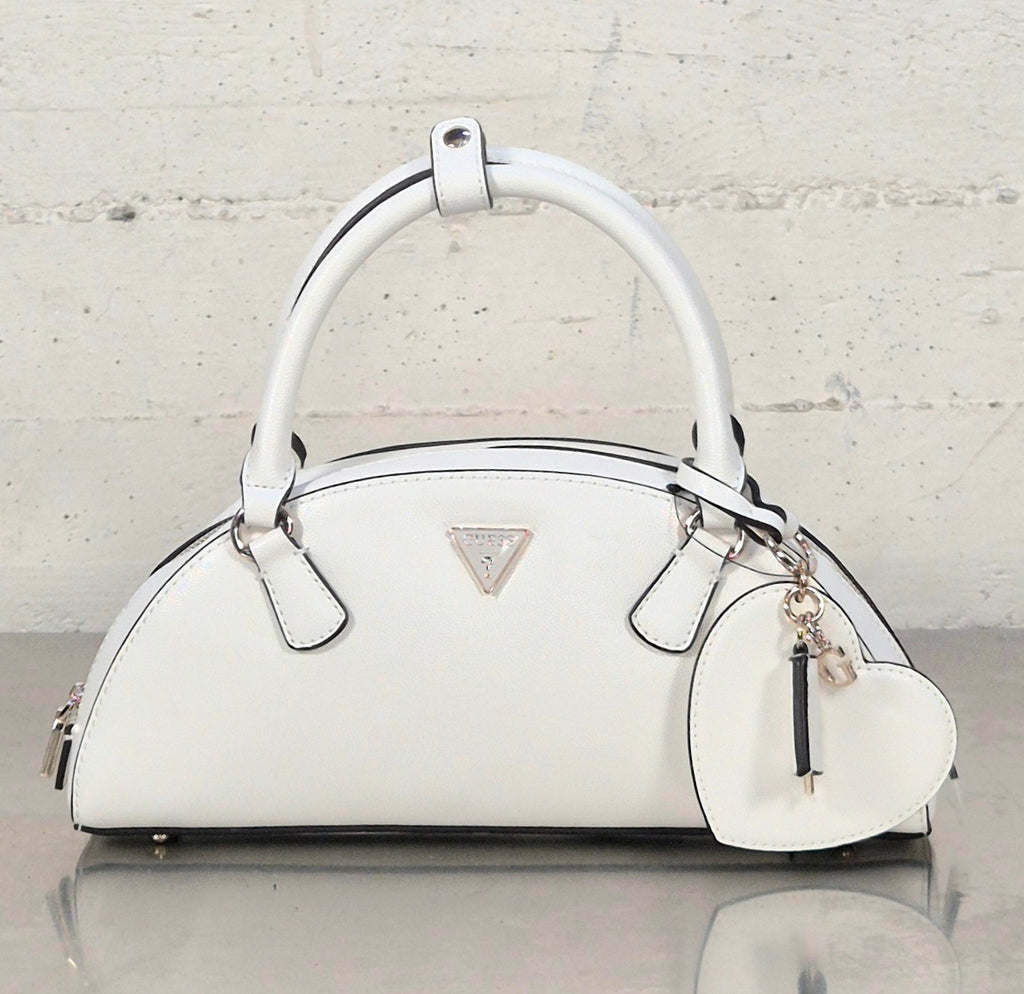 Guess borsa con manici HWBG9932050WHI bianco