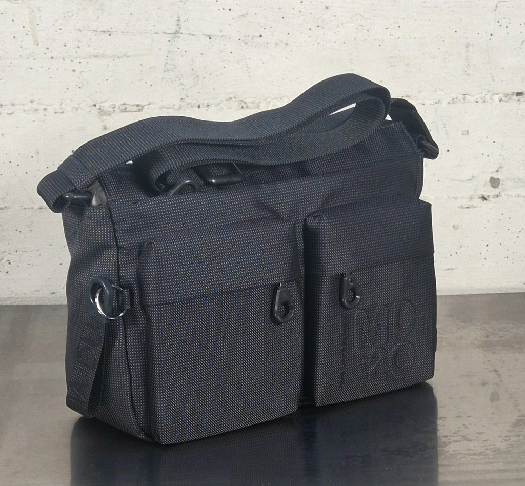 Mandarina Duck borsa tracolla con tasche MD20 P10QMTX5 STEEL