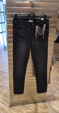 Liu Jo jeans black denim Monroe vita regolare slim UF5006D479787462
