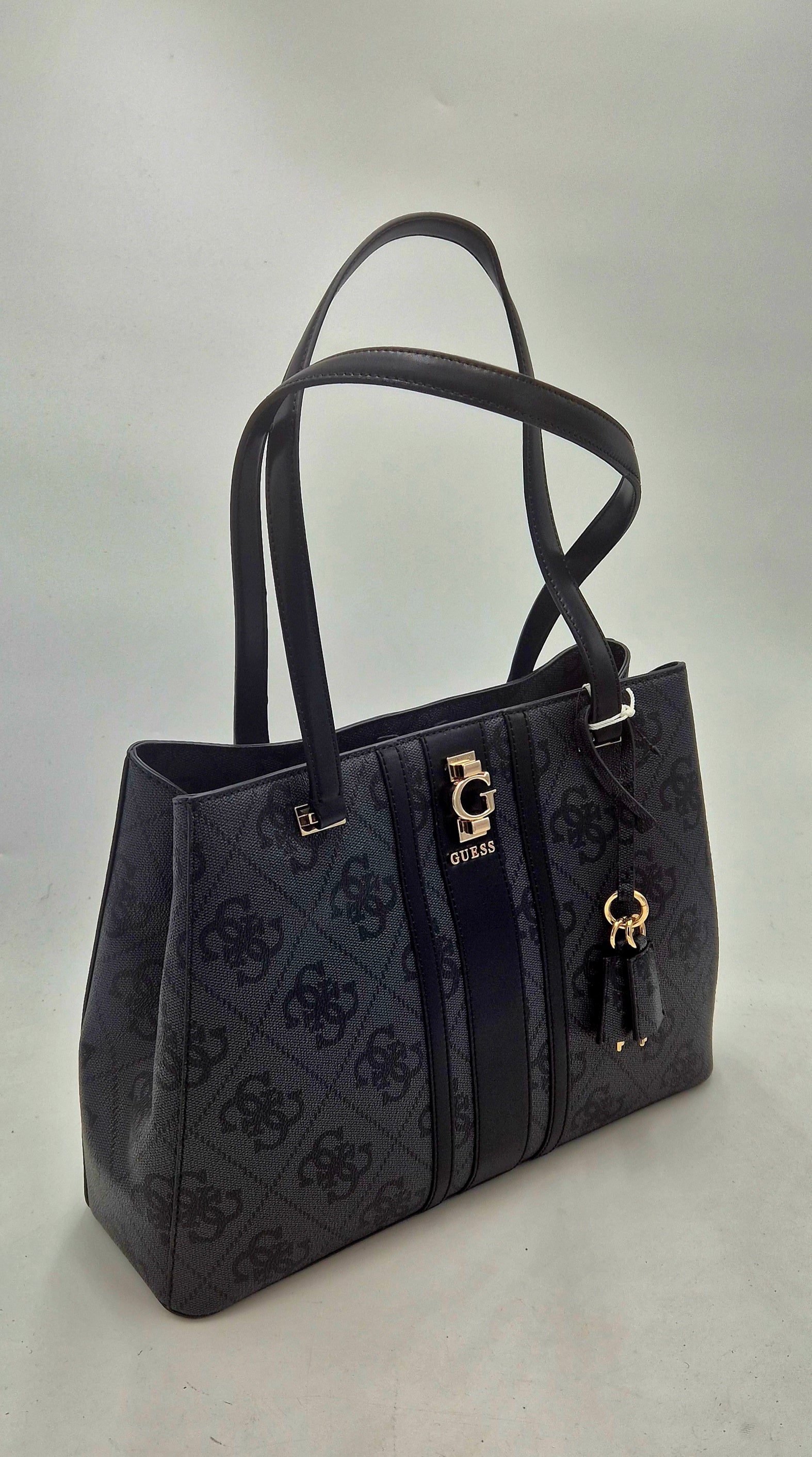 Guess borsa tote logata HWS07838230CLO colore nero/grigio