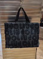 Liu Jo borsa shopping bag  grande in mistolana 2F5027T030022222 nero