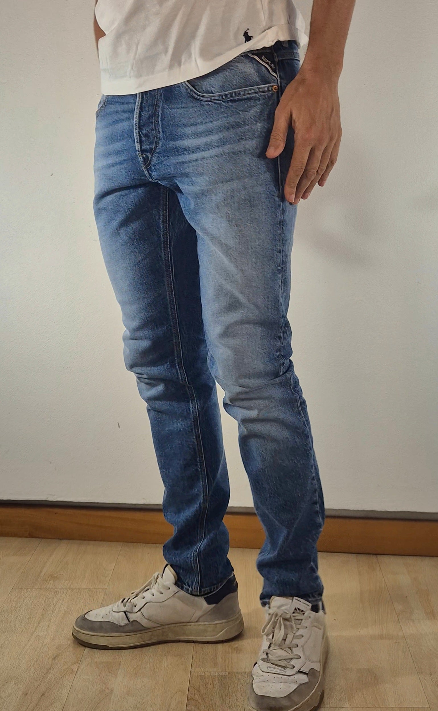 Replay jeans Willbi regular slim fit denim chiaro M1008R727946009