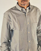 Gant camicia regular botton down riga bastoncino verde 25033000140/338