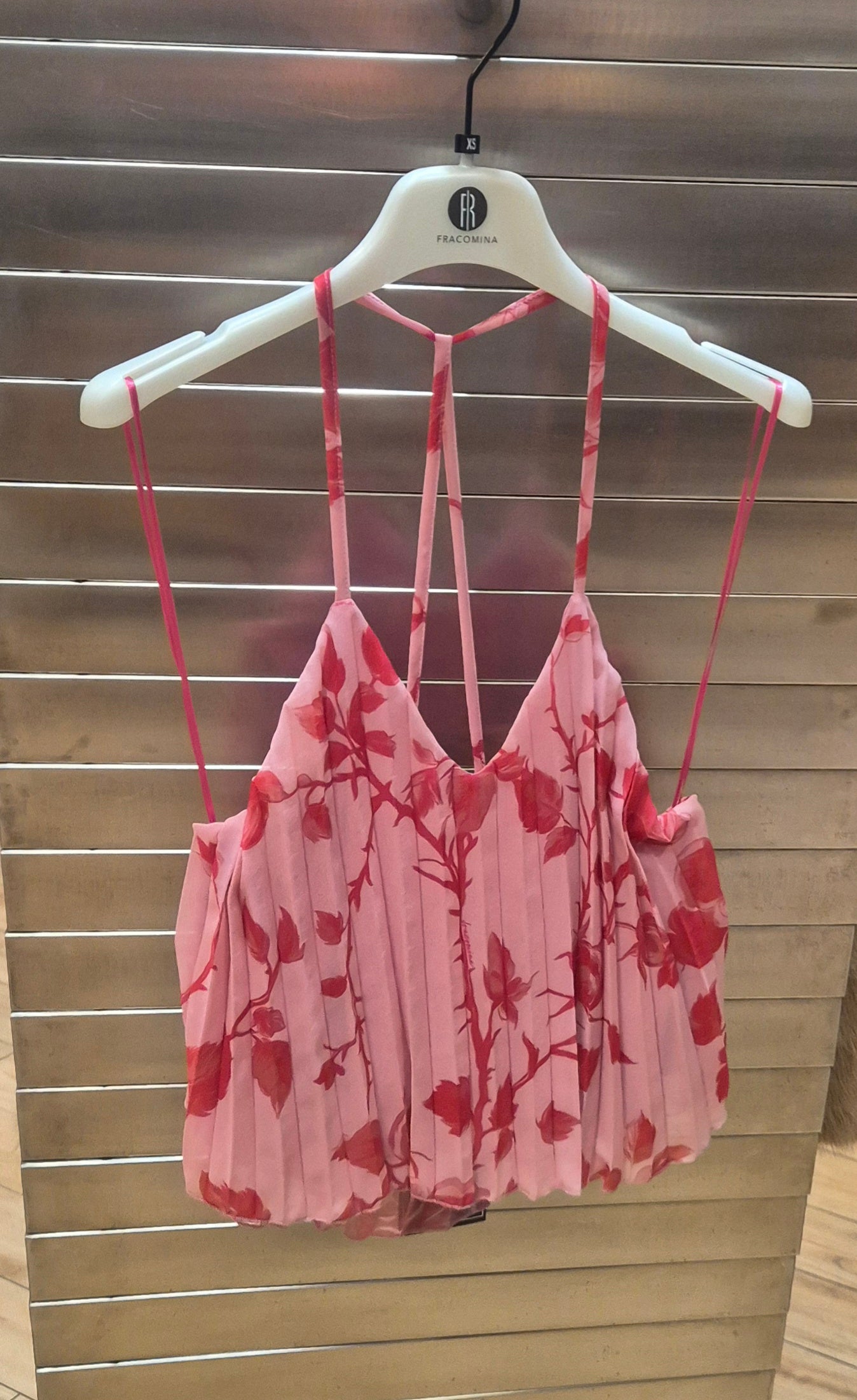 Fracomina top fantasia rosa/fragola ST2008W412K9 G54