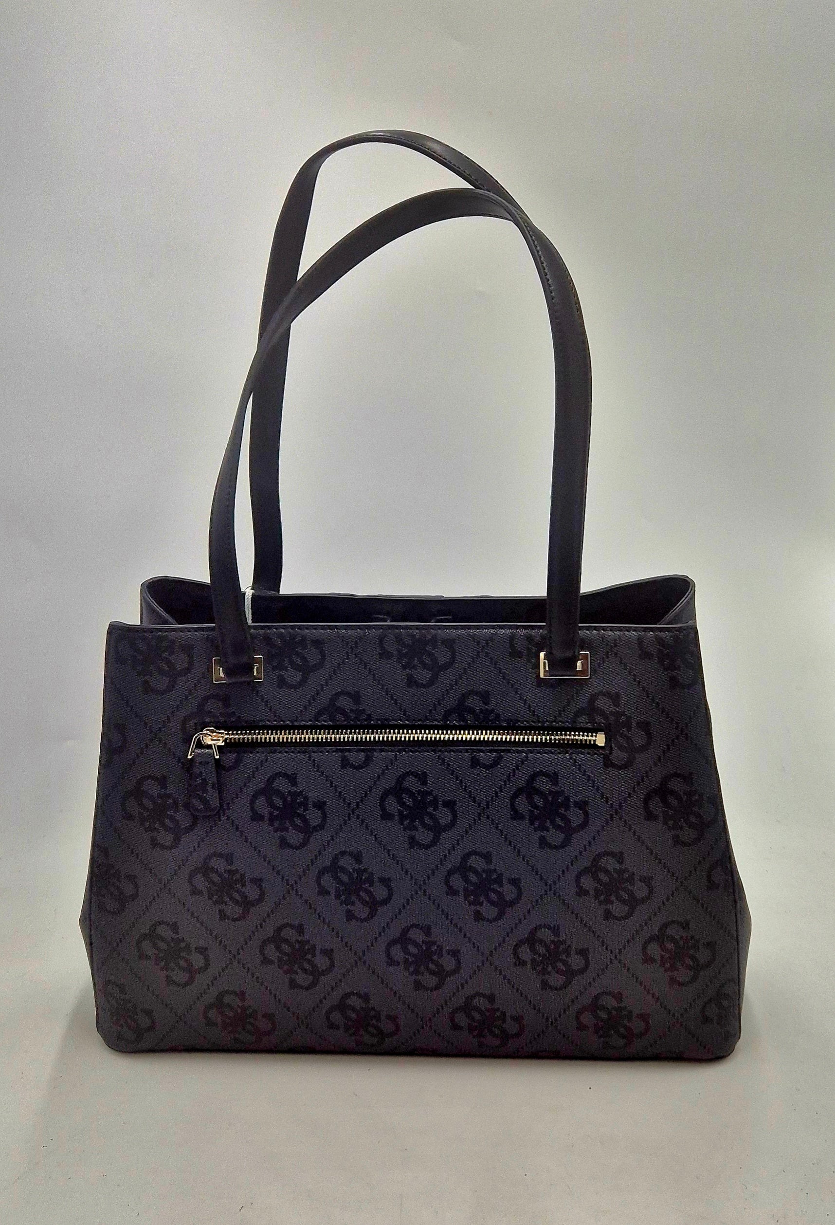 Guess borsa tote logata HWS07838230CLO colore nero/grigio