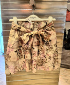 Susy Mix gonna fiocco floreale in tencel  26410