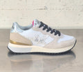 Sun 68 sneaker donna Z36214 starlight glitter bianco