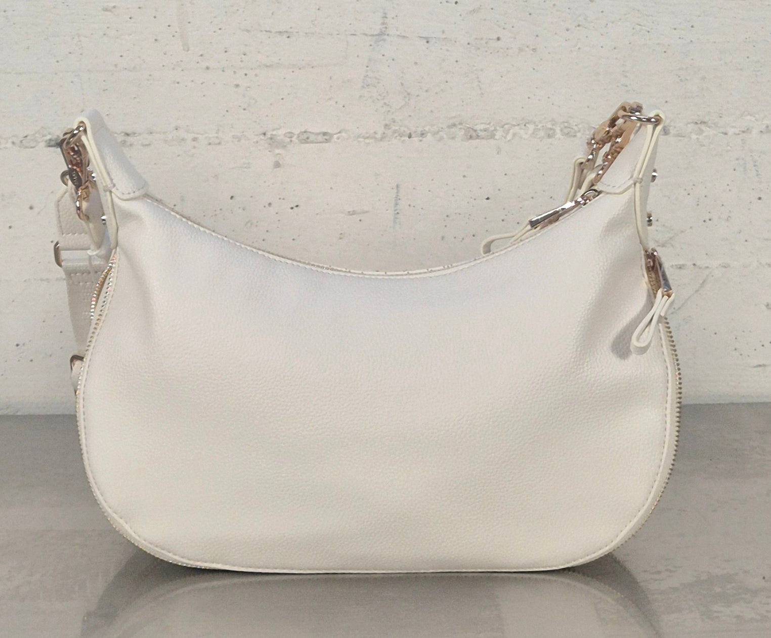 Liu Jo borsa Hobo a mezzaluna media AA6133ES026X0459 CREMA ALISKA