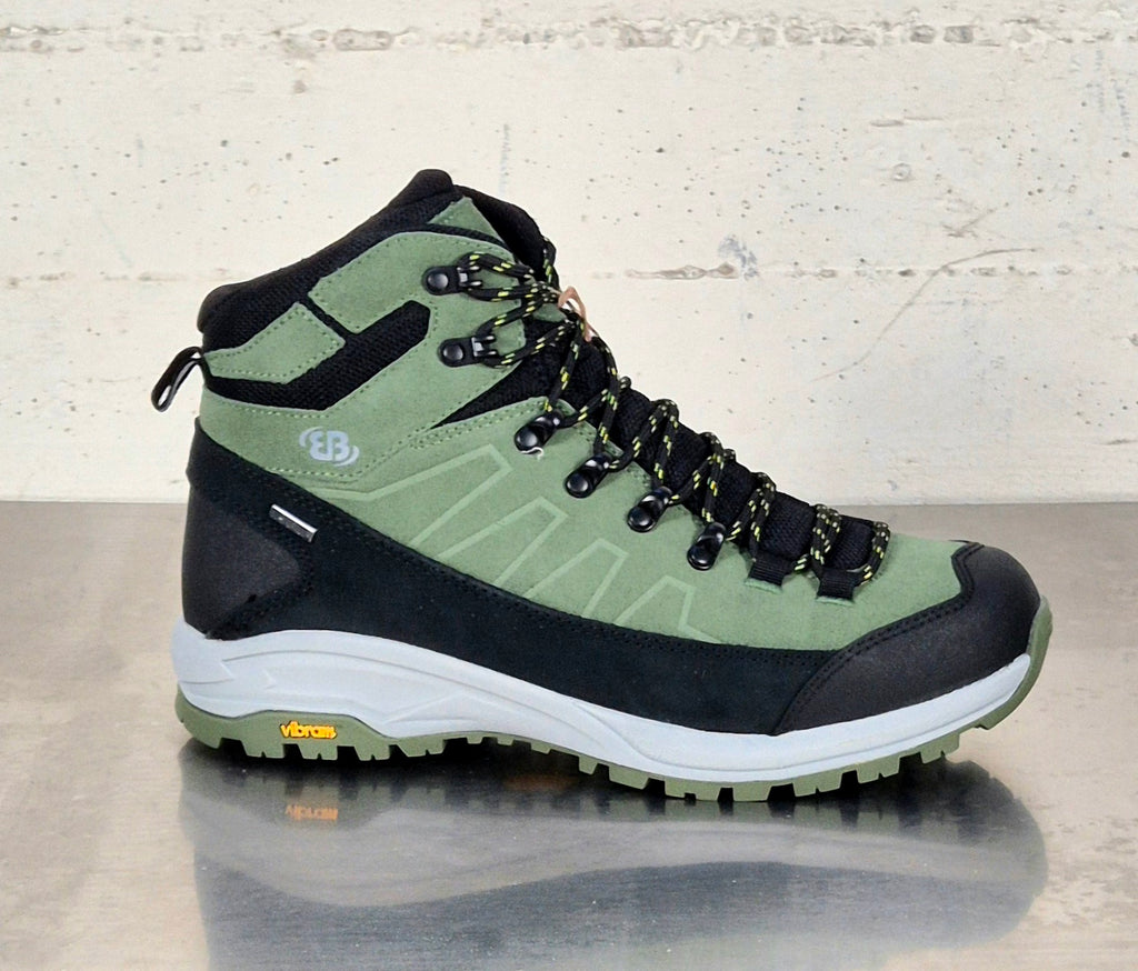 Brutting polacchino Mount Sellery verde/nero con comfortex e fondo vibram 221346