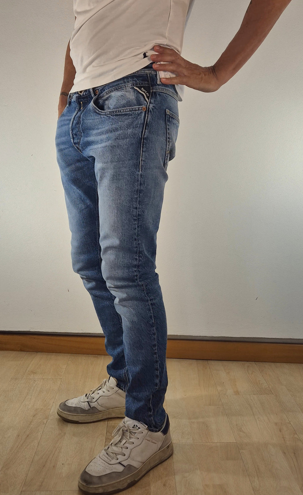 Replay jeans Willbi regular slim fit denim chiaro M1008R727946009