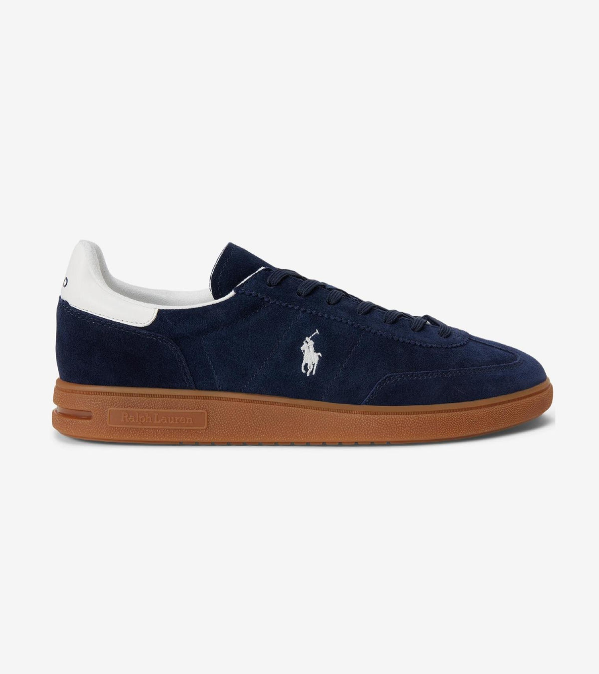 Polo Ralph Lauren sneaker camoscio blu 80997800801