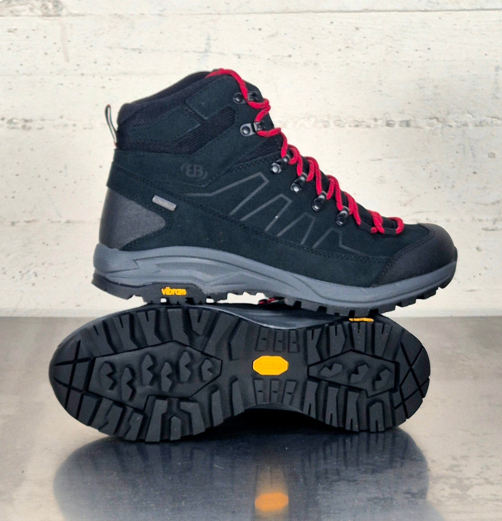 Brutting polacchino Mount Sellery nero con comfortex e fondo vibram