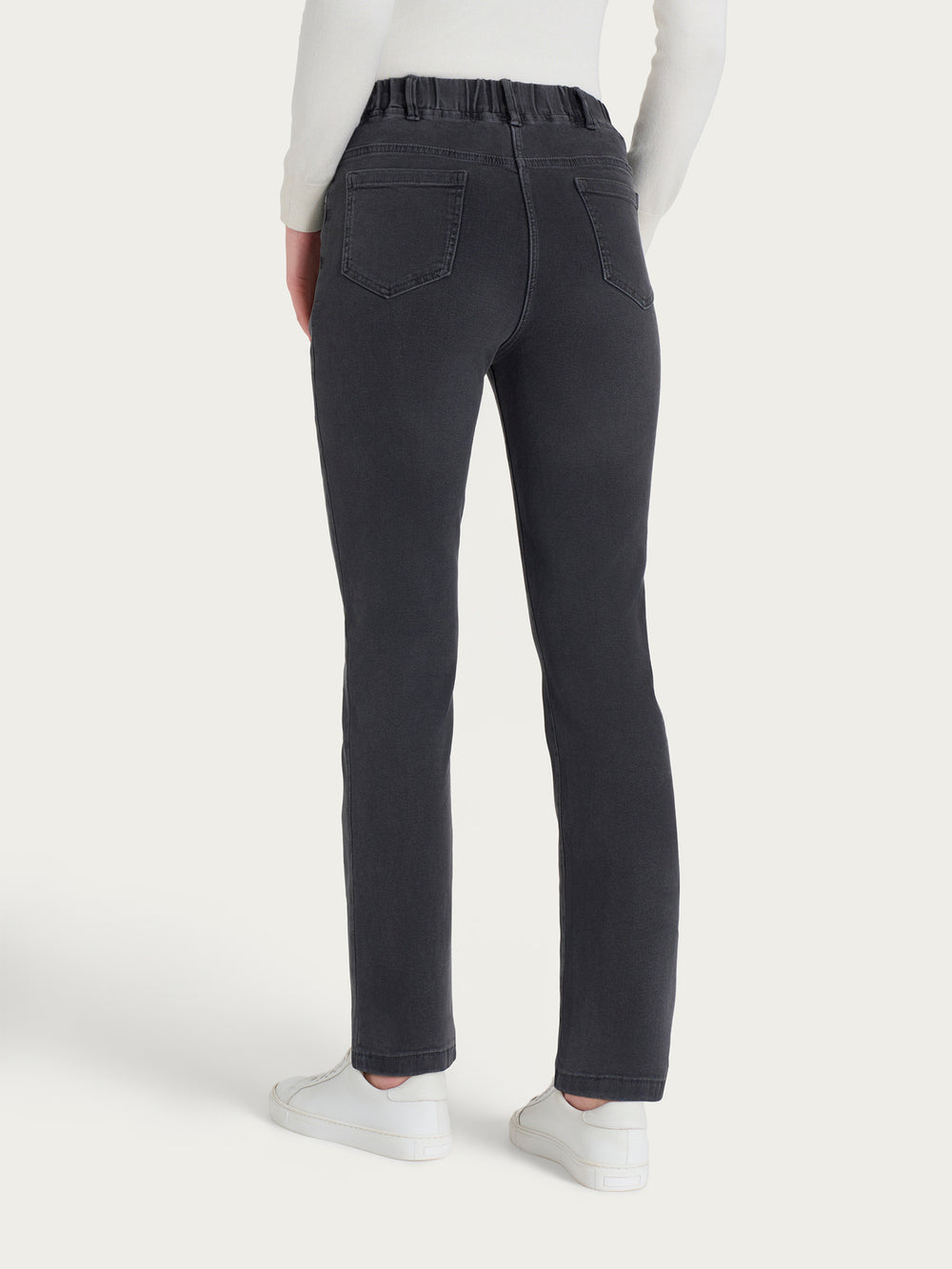 Ragno jeans dritto con elastico DO79PP310 denim antracite