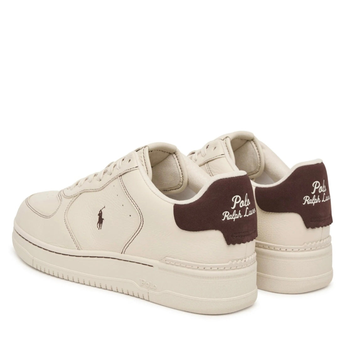 Polo Ralph Lauren sneaker pelle sabbia 809P15490002