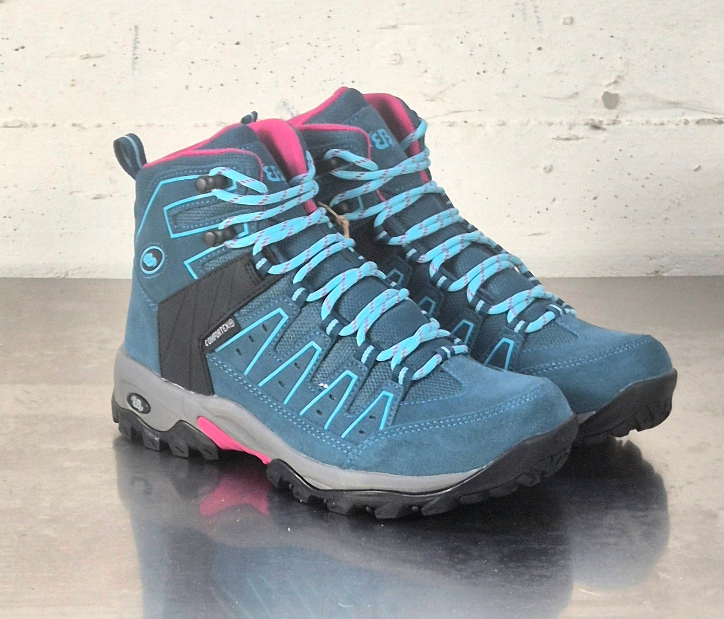 Brutting donna polacchino 221113 Mount Pinos high petrolio/rosa