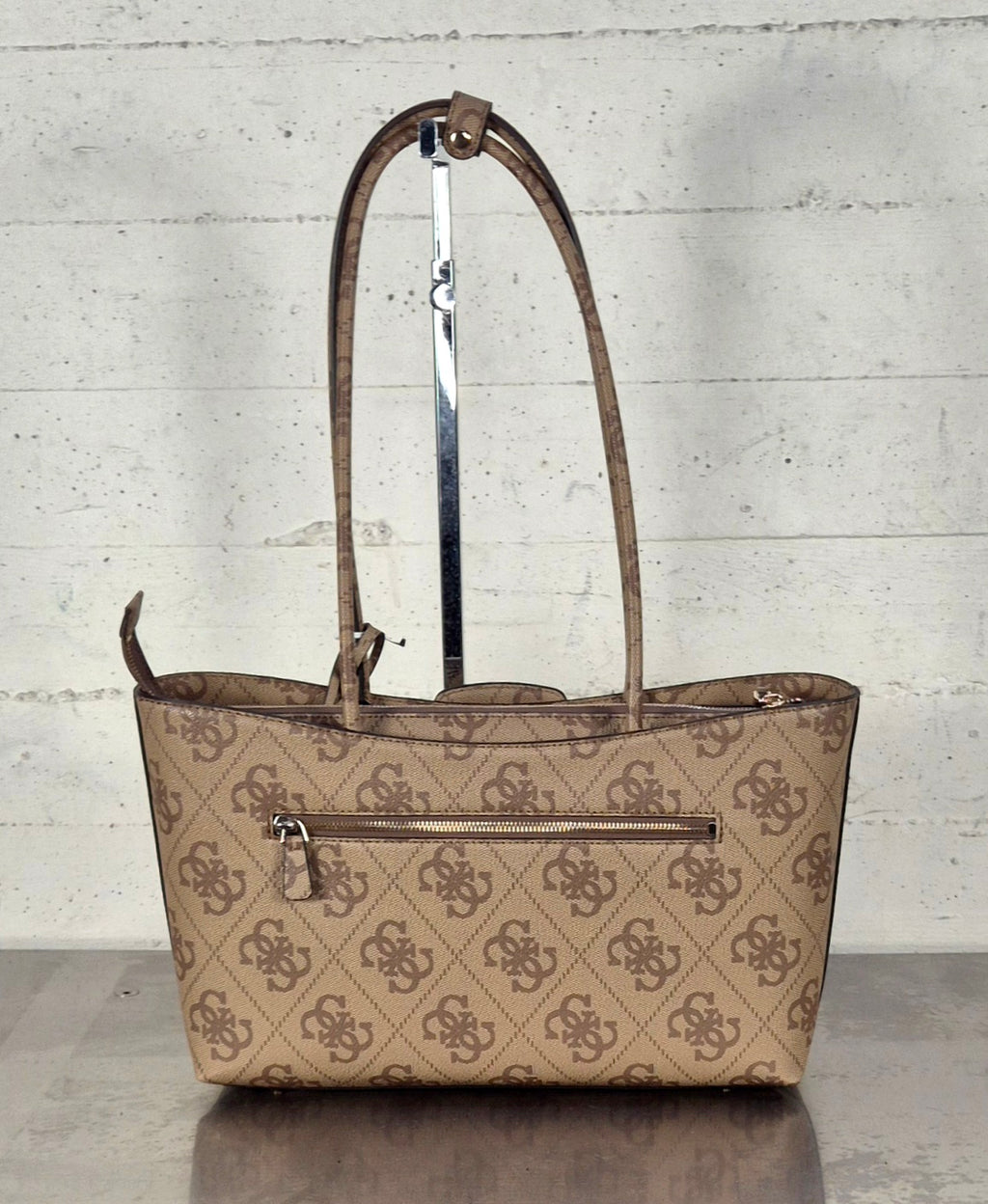 Guess borsa  toite con manici HWS0S9924230 LTL beige logato