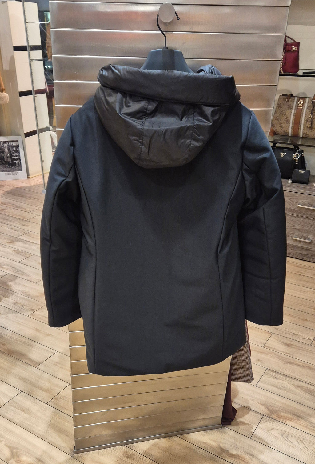 Suns giacchetto 3/4 tessuto tecnico GBS53018D nero