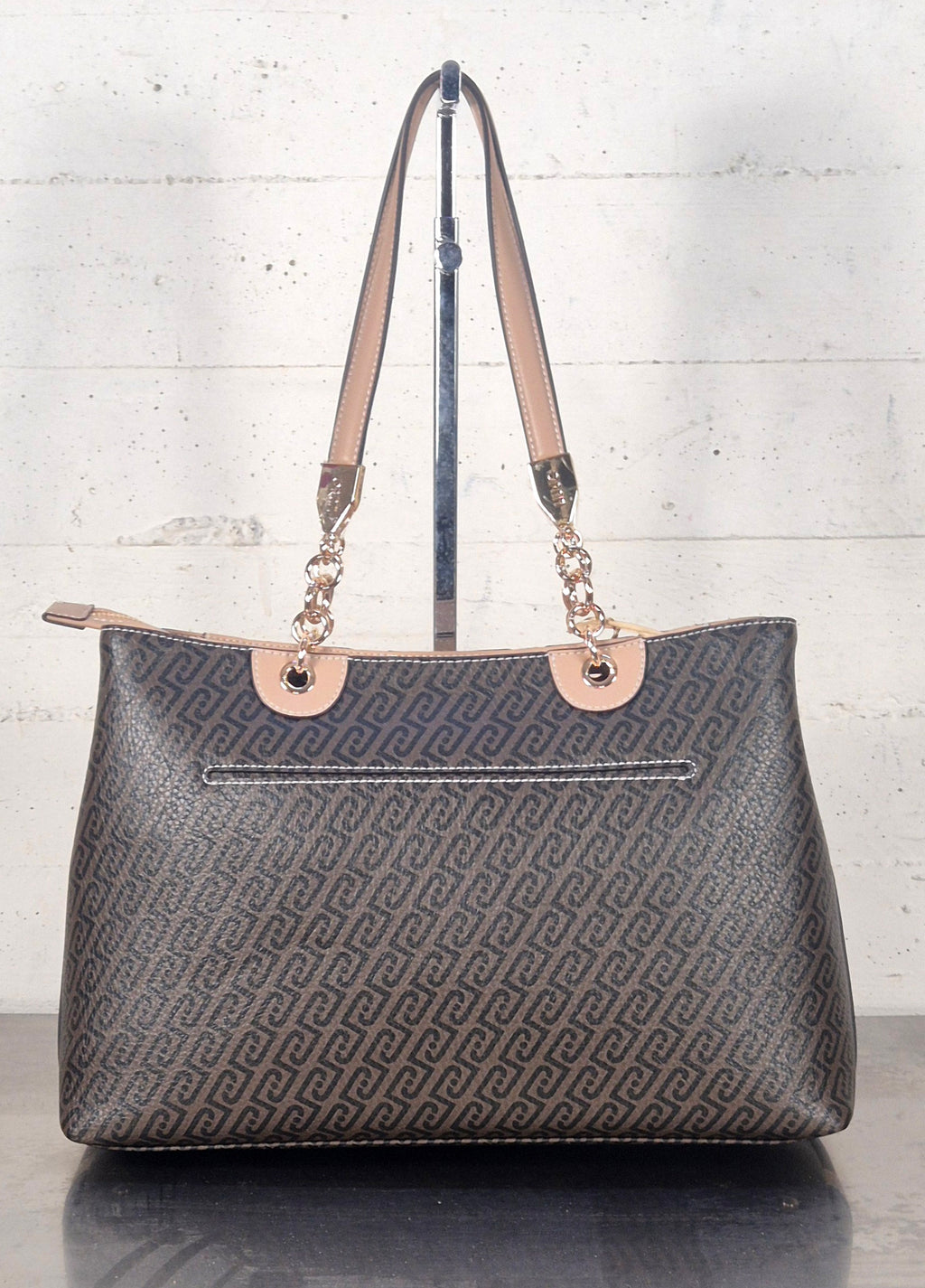 Liu Jo borsa tote ematite logata AA6104E118MC3904 MORO