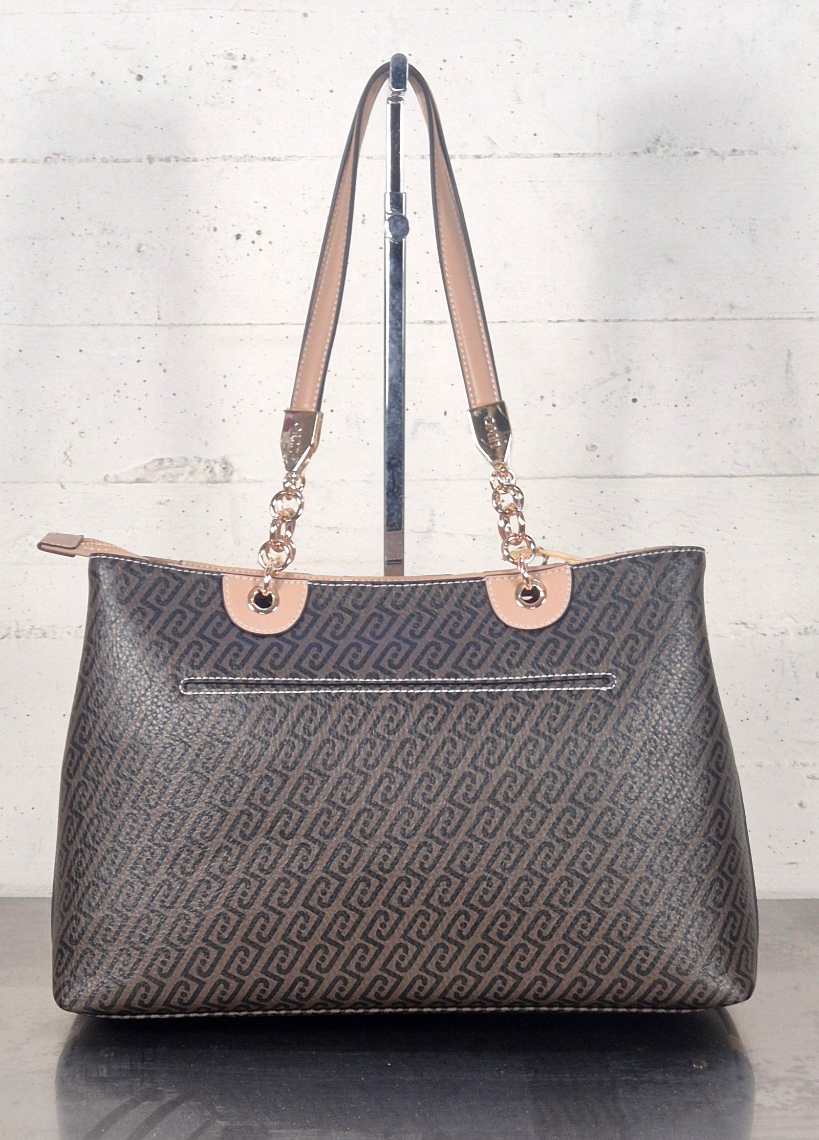 Liu Jo borsa tote ematite logata AA6104E118MC3904 MORO