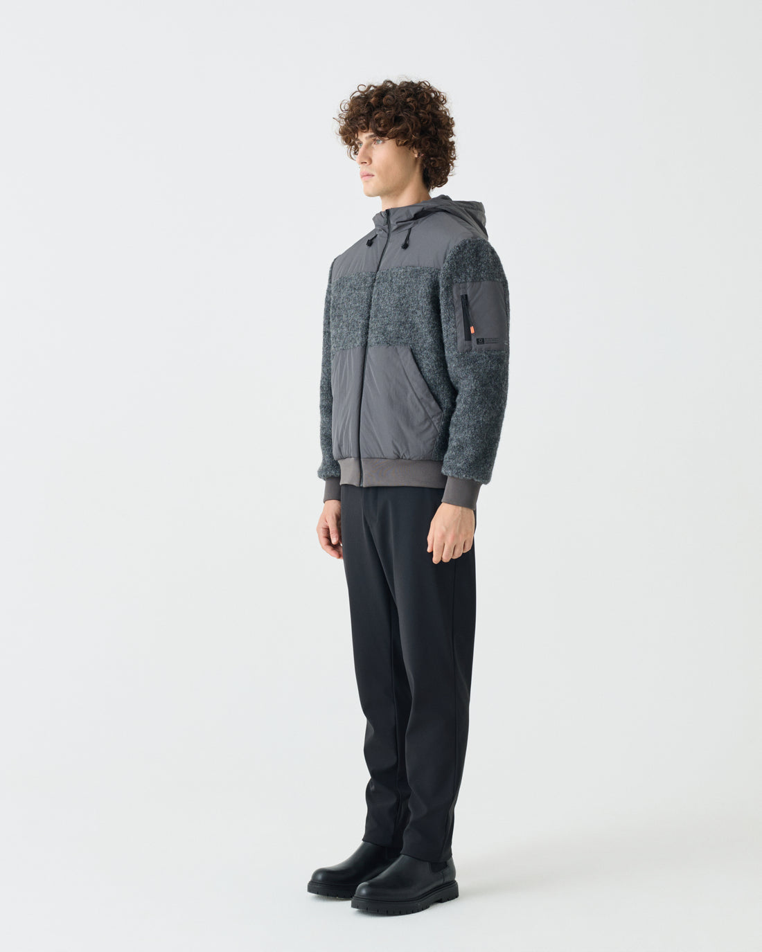 Suns felpa/giubbotto uomo orsetto GFS73004U grigio