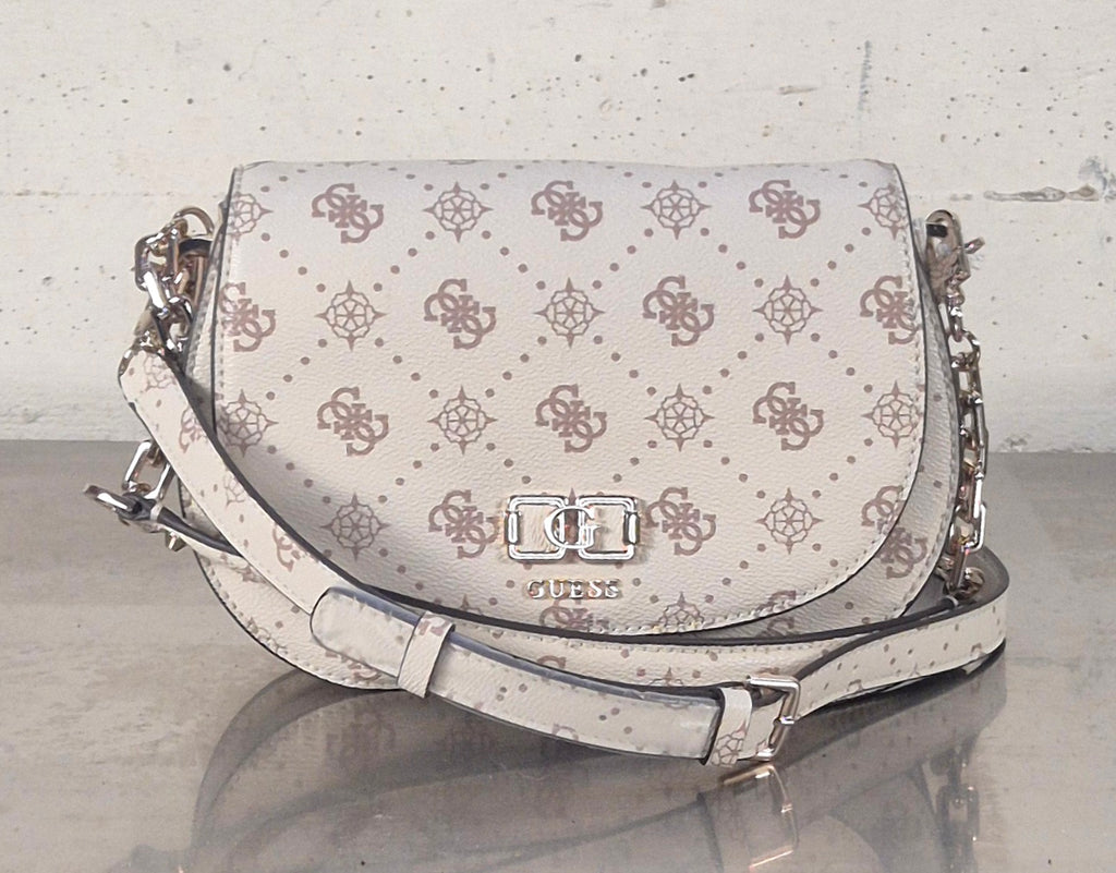 Guess borsa a tracolla HWGP9928200 VN0 logato vaniglia