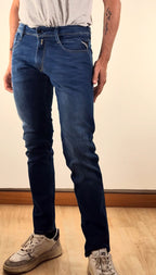 Replay jeans Anbass slim fit M91441AC33007 denim medio/scuro