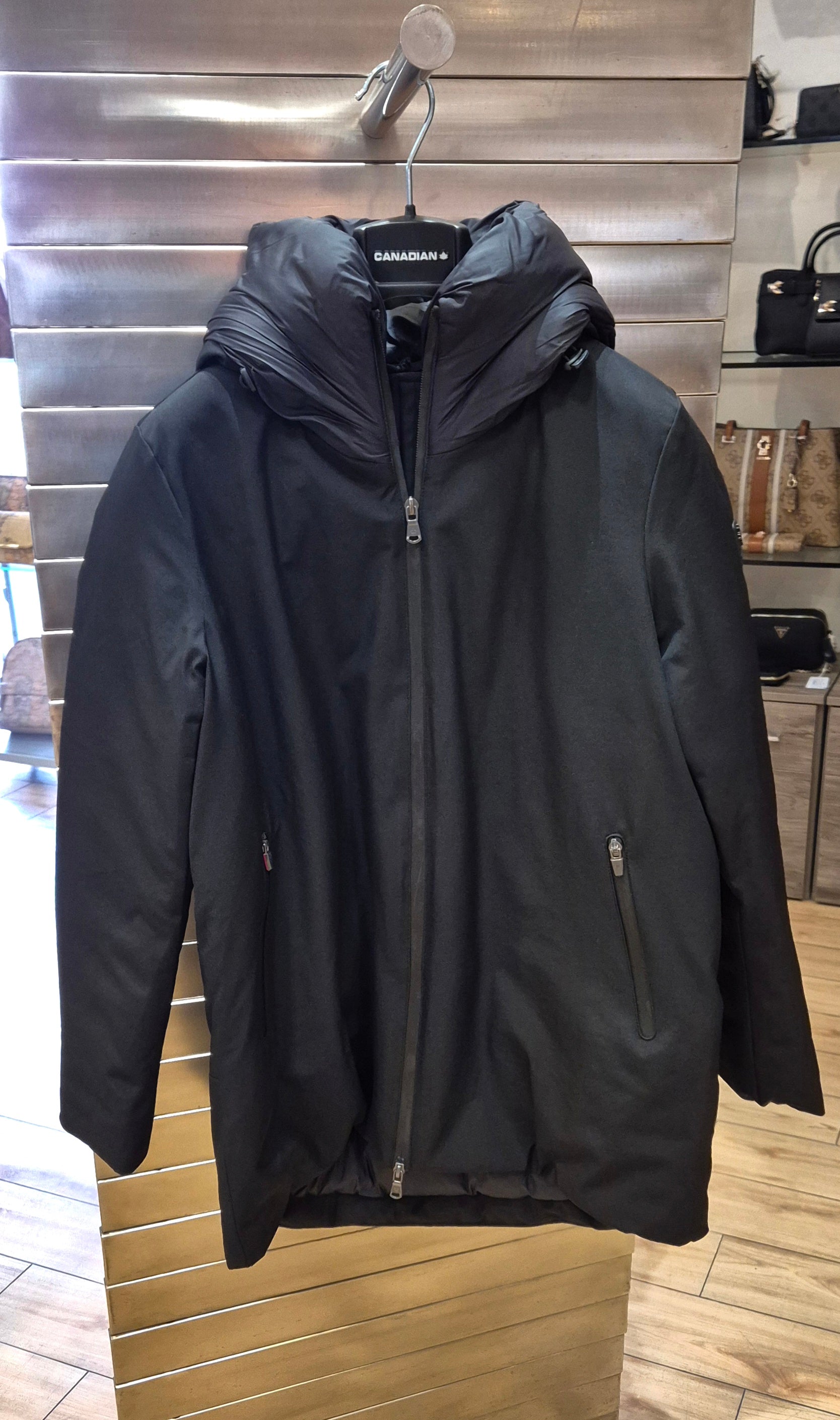 Canadian giacchetto nero 3/4 G224396WBLACK