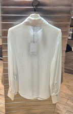 Fracomina camicia con doppio tessuto bianca ST6041W41201 108