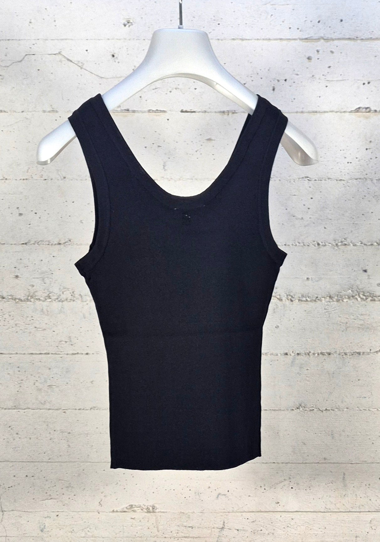 Fracomina top con brillantini ST4005K524R9 053 nero