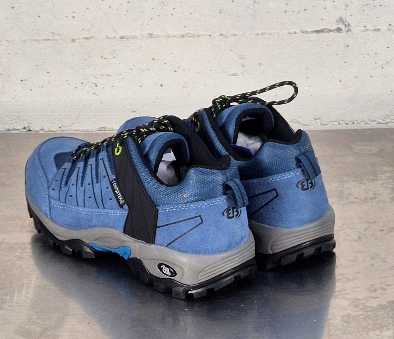 Brutting scarpa Mount Pinos low 211525 blu jeans/giallo