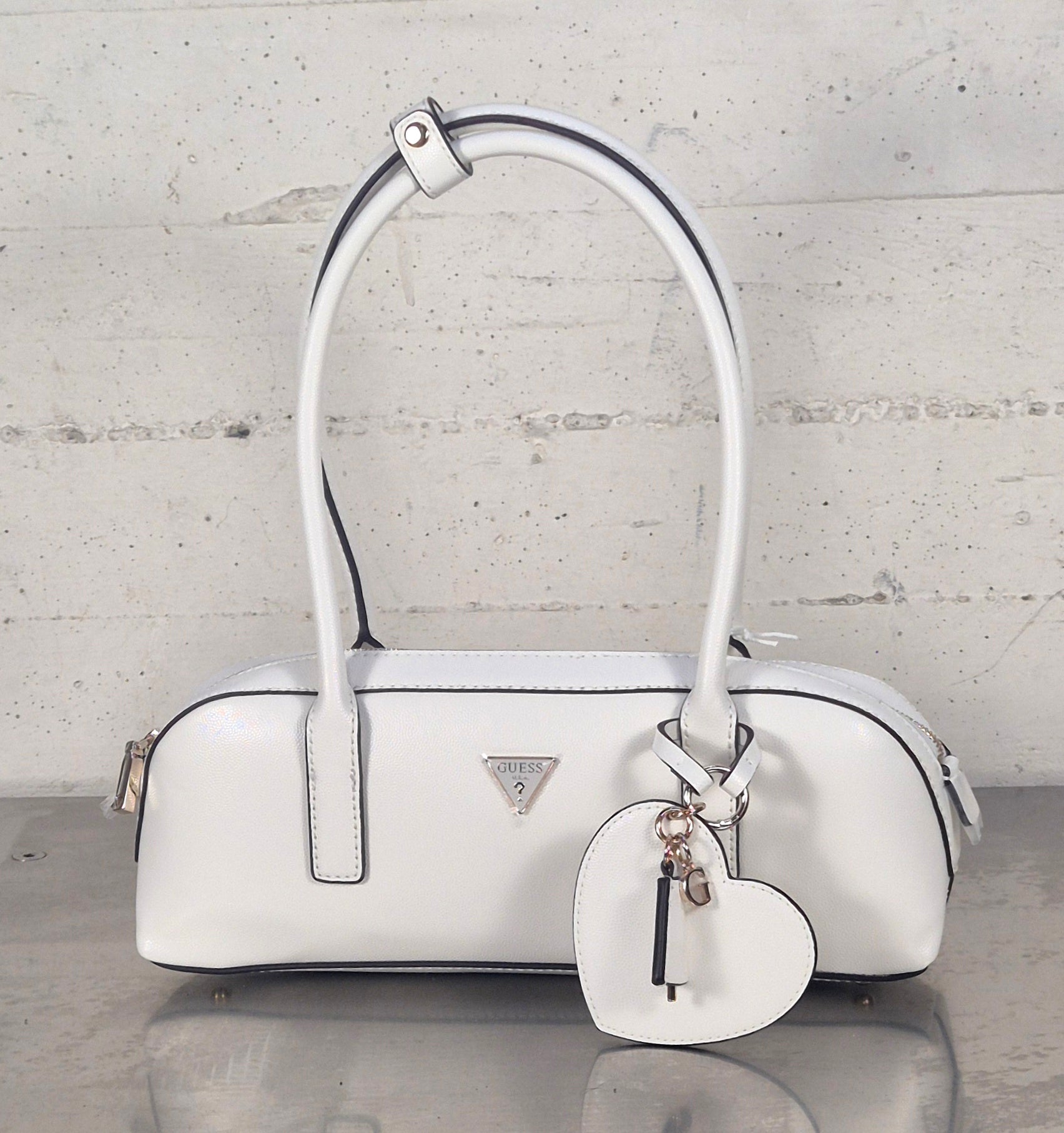 Guess borsa con manici HWBG9932080WHI bianca