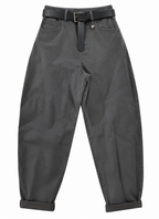 Susy Mix pantalone baloon con cuoricino grigio piombo 60285PMTRU51