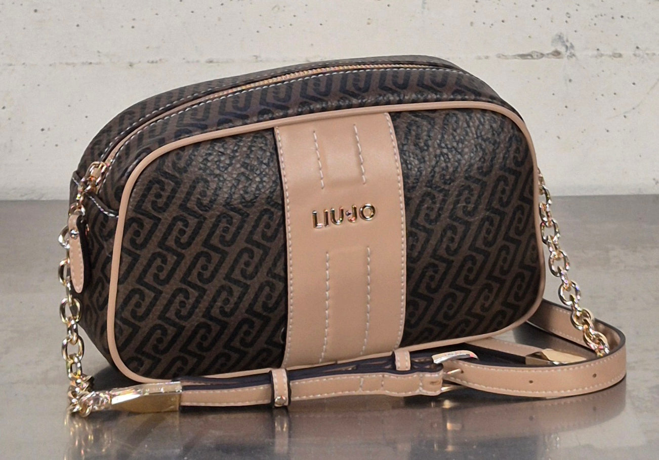 Liu Jo borsa tracolla camera case AA6106E118M C3904 MORO