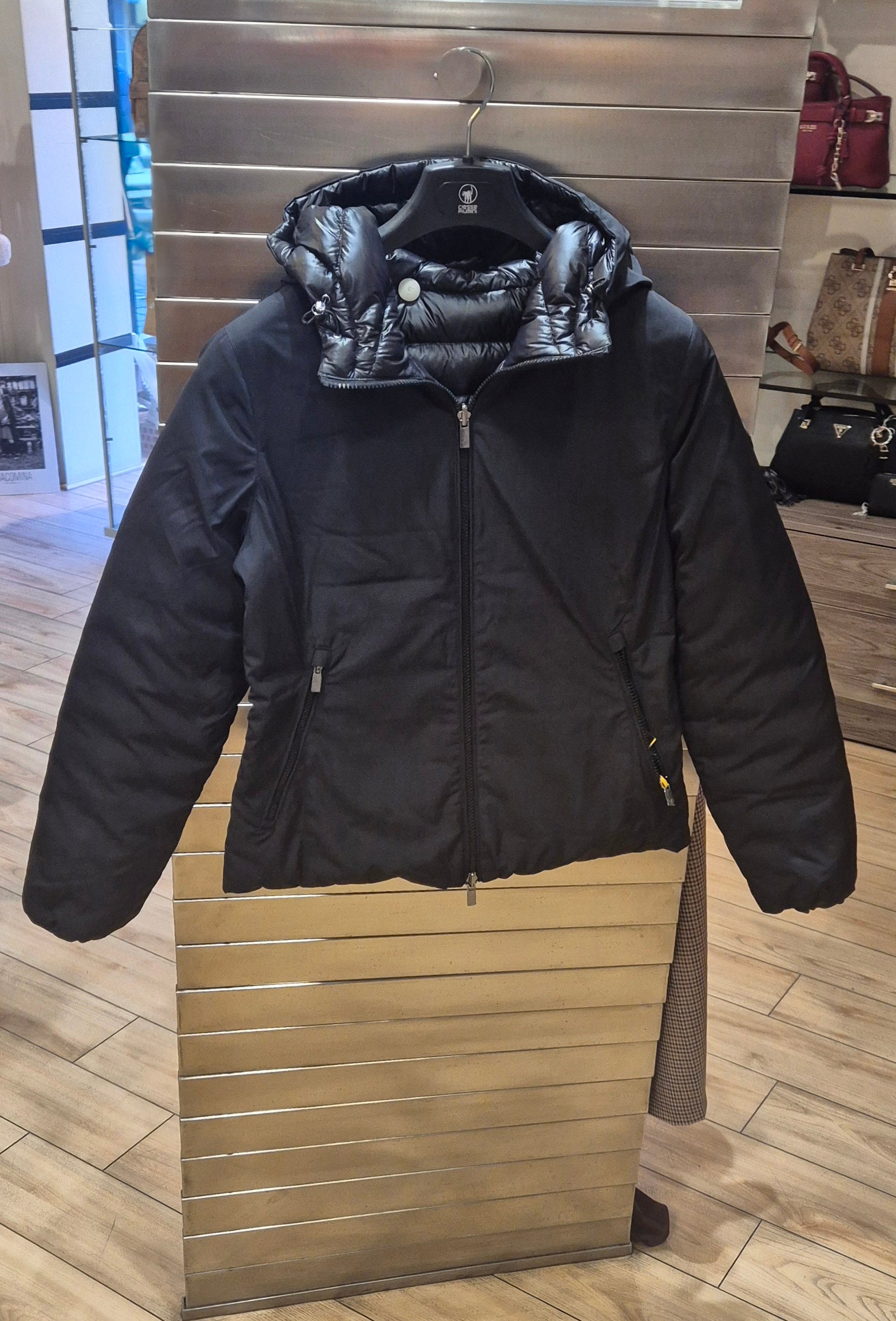 Ciesse piumini giacchetto reversibile nero Linda PCWJ02026206XXP