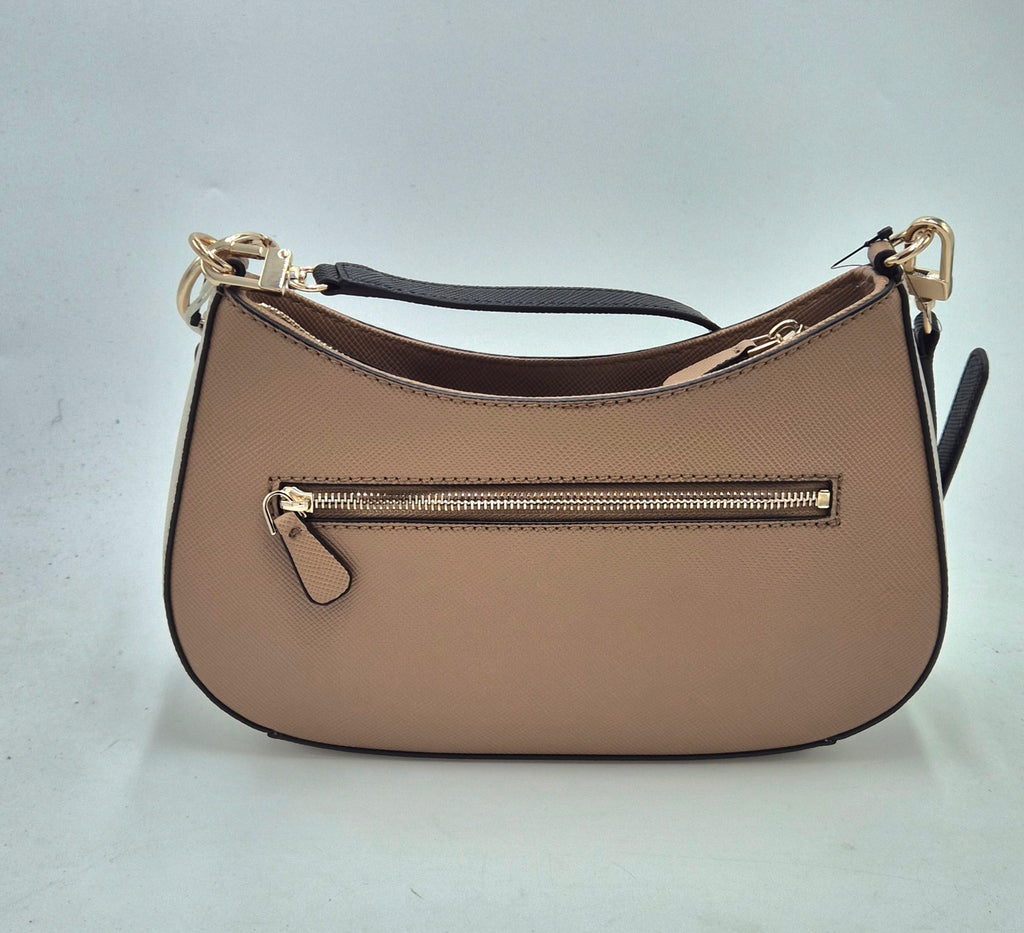 Guess borsa baguette a spalla HWZG9672180TNM beige/nero