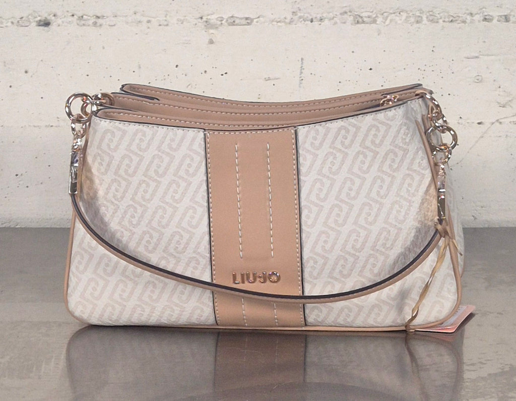 Liu Jo borsa tracolla con scomparti AA6107E118S C3920 naturale