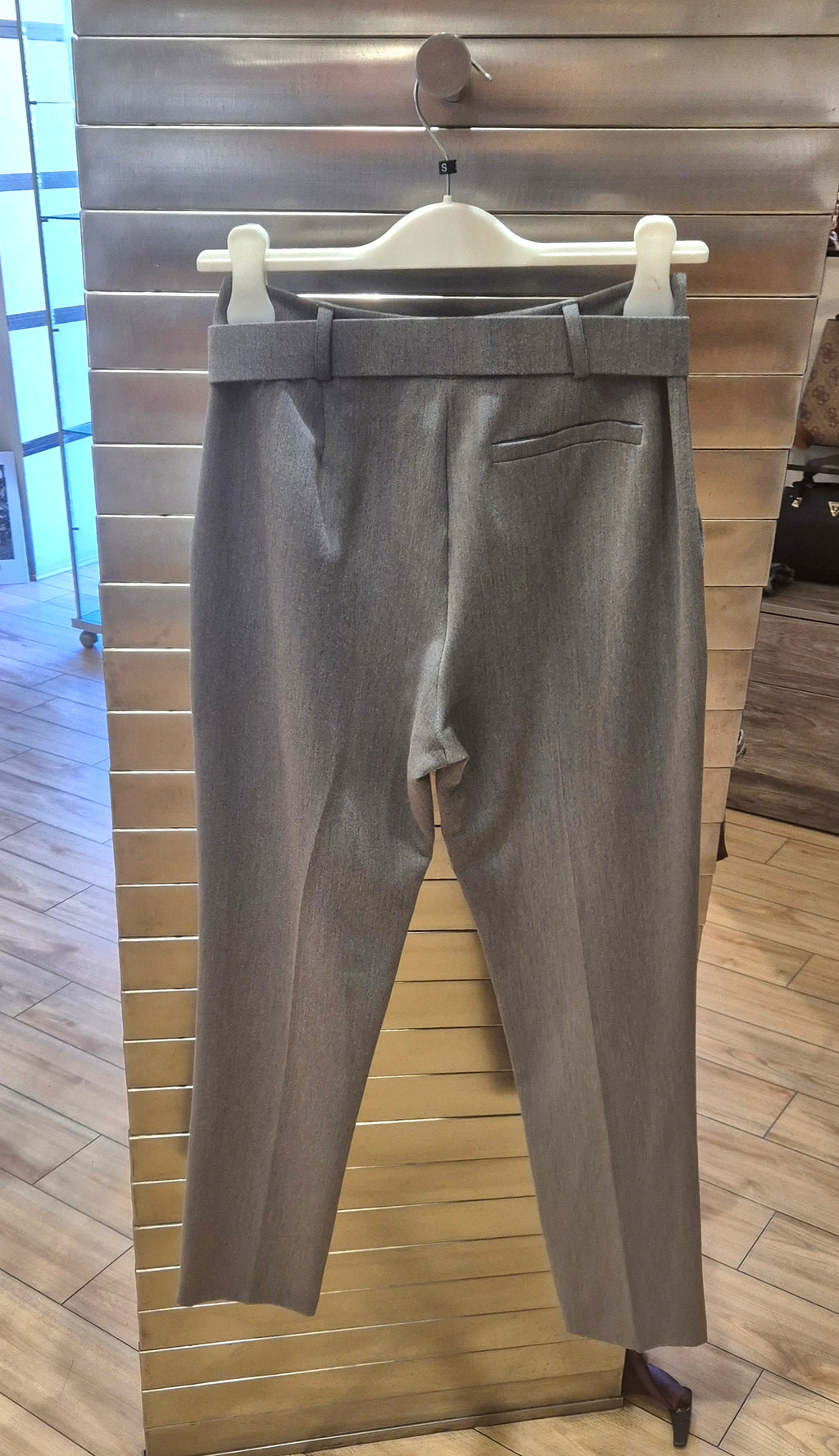 Susy mix pantalone c/cintura dritto T1196D157U46 grigio