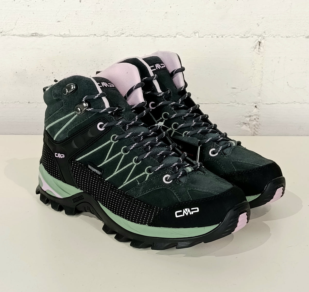 CMP polacchino donna Rigel mid wmn trekking 3Q12946JUNGLE verde/rosa
