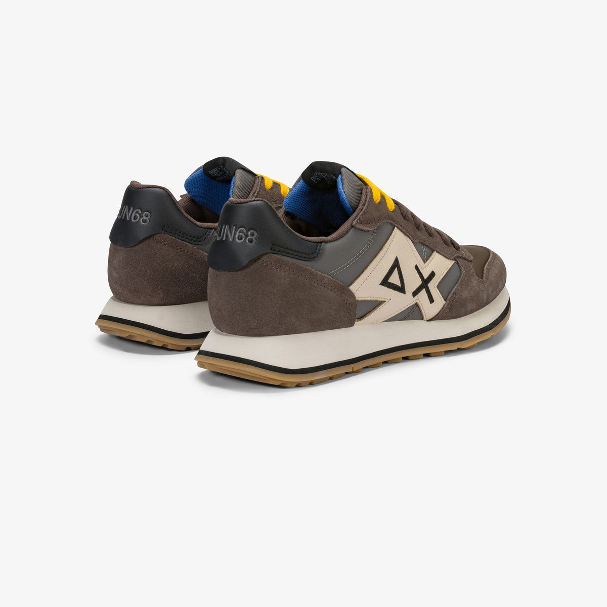 Sun 68 sneaker Jaki 2.0 bicolor marrone Z3612208