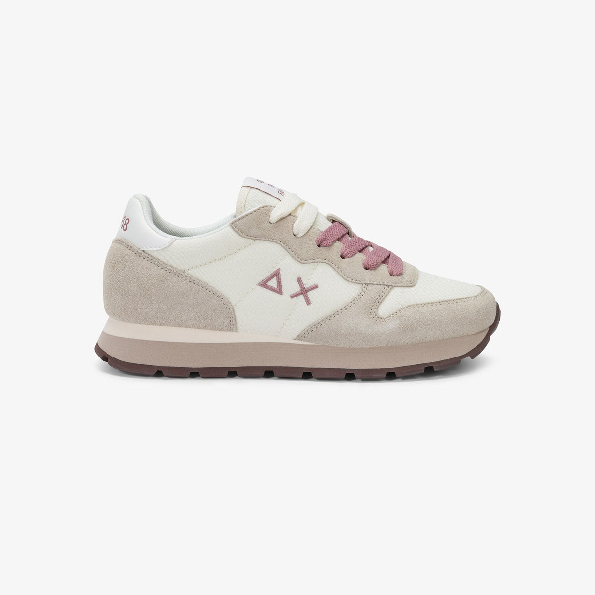 Sun 68 sneaker donna Z4620131 Ally solid bianco panna